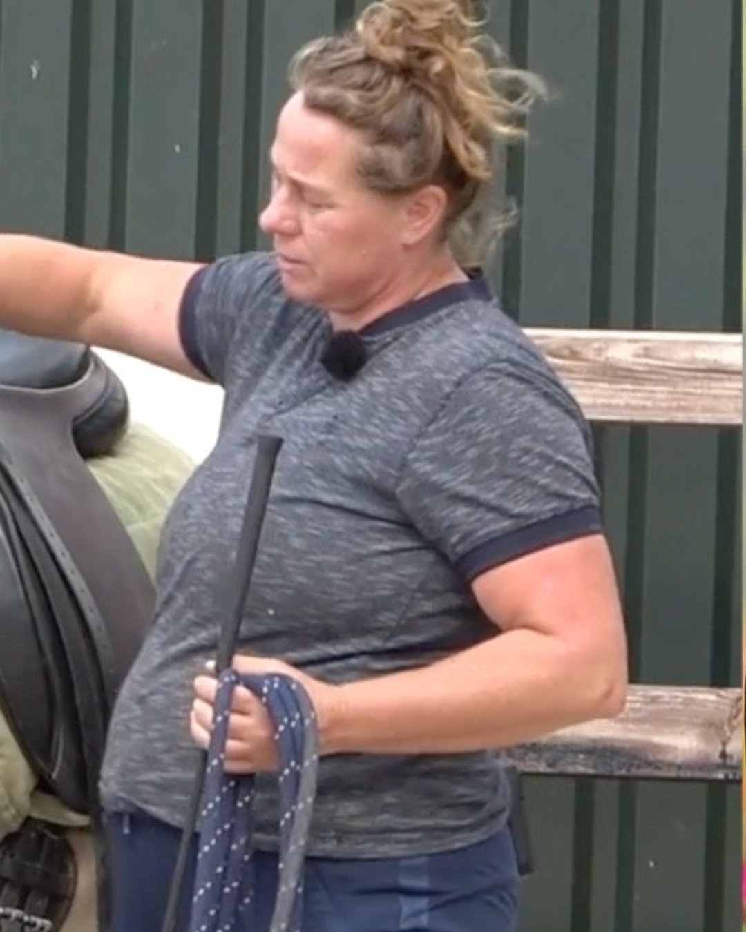 Astrid voor de challenge